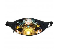 Поясная сумка бананка Мику Хацунэ Hatsune Miku (GB HM 05) Gear Bag черная