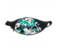 Поясная сумка бананка Мику Хацунэ Hatsune Miku (GB HM 08) Gear Bag черная
