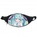 Поясная сумка бананка Мику Хацунэ Hatsune Miku (GB HM 014) Gear Bag черная
