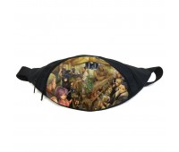 Поясная сумка бананка Хантер Х Хантер Hunter x Hunter (GB HXH 01) Gear Bag черная