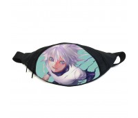 Поясная сумка бананка Хантер Х Хантер Hunter x Hunter (GB HXH 020) Gear Bag черная