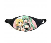 Поясная сумка бананка Кагаминэ Рин Kagamine Rin (GB KGR 05) Gear Bag черная