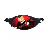 Поясная сумка бананка Кагаминэ Рин Kagamine Rin (GB KGR 06) Gear Bag черная