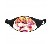 Поясная сумка бананка Кагаминэ Рин Kagamine Rin (GB KGR 08) Gear Bag черная