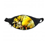 Поясная сумка бананка Кагаминэ Рин Kagamine Rin (GB KGR 09) Gear Bag черная