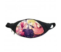 Поясная сумка бананка Кагаминэ Рин Kagamine Rin (GB KGR 010) Gear Bag черная