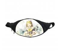 Поясная сумка бананка Кагаминэ Рин Kagamine Rin (GB KGR 014) Gear Bag черная