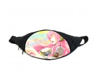 Поясная сумка бананка Мэгуринэ Лука Megurine Luka (GB ML 05) Gear Bag черная