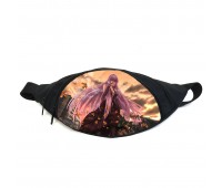 Поясная сумка бананка Мэгуринэ Лука Megurine Luka (GB ML 08) Gear Bag черная