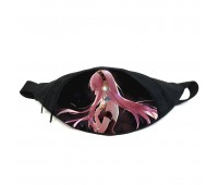 Поясная сумка бананка Мэгуринэ Лука Megurine Luka (GB ML 016) Gear Bag черная