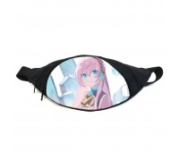 Поясная сумка бананка Мэгуринэ Лука Megurine Luka (GB ML 020) Gear Bag черная