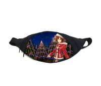Поясная сумка бананка Мейко Meiko (GB M 04) Gear Bag черная