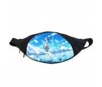 Поясная сумка бананка Мейко Meiko (GB M 06) Gear Bag черная