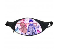 Поясная сумка бананка Мейко Meiko (GB M 015) Gear Bag черная