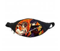 Поясная сумка бананка Мейко Meiko (GB M 016) Gear Bag черная