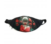 Поясная сумка бананка Семья шпиона Spy × Family (GB SF05) Gear Bag черная