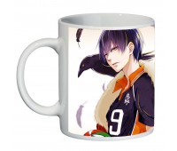 Чашка Волейбол хайкю Haikyuu (кружка supercup H001)
