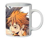 Чашка Волейбол хайкю Haikyuu (кружка supercup H003)