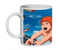 Чашка Волейбол хайкю Haikyuu (кружка supercup H007)