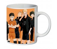 Чашка Волейбол хайкю Haikyuu (кружка supercup H0018)