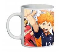 Чашка Волейбол хайкю Haikyuu (кружка supercup H0020)