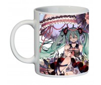 Чашка Мику Хацунэ Hatsune Miku (кружка supercup HM 001)