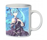Чашка Мику Хацунэ Hatsune Miku (кружка supercup HM 004)