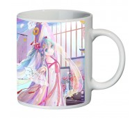 Чашка Мику Хацунэ Hatsune Miku (кружка supercup HM 007)
