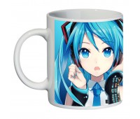 Чашка Мику Хацунэ Hatsune Miku (кружка supercup HM 0010)