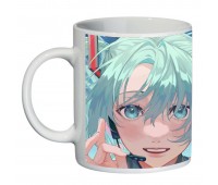 Чашка Мику Хацунэ Hatsune Miku (кружка supercup HM 0012)