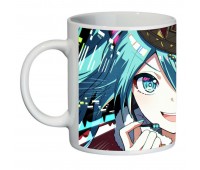 Чашка Мику Хацунэ Hatsune Miku (кружка supercup HM 0016)