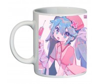 Чашка Мику Хацунэ Hatsune Miku (кружка supercup HM 0018)