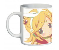 Чашка Кагаминэ Рин Kagamine Rin (кружка supercup KGR 002)