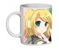Чашка Кагаминэ Рин Kagamine Rin (кружка supercup KGR 005)