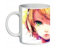 Чашка Кагаминэ Рин Kagamine Rin (кружка supercup KGR 008)