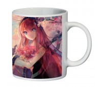 Чашка Мэгуринэ Лука Megurine Luka (кружка supercup ML 0012)