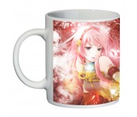 Чашка Мэгуринэ Лука Megurine Luka (кружка supercup ML 0014)