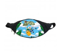 Поясная сумка бананка Время приключений Adventure Times (AT-010) Gear Bag черная Поясная сумка бананка Время приключений Adventure Times (AT-010) Gear Bag черная