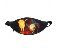 Поясная сумка бананка Время приключений Adventure Times (AT-012) Gear Bag черная Поясная сумка бананка Время приключений Adventure Times (AT-012) Gear Bag черная