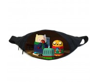 Поясная сумка бананка Время приключений Adventure Times (AT-014) Gear Bag черная Поясная сумка бананка Время приключений Adventure Times (AT-014) Gear Bag черная
