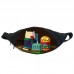 Поясная сумка бананка Время приключений Adventure Times (AT-014) Gear Bag черная