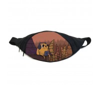 Поясная сумка бананка Время приключений Adventure Times (AT-015) Gear Bag черная Поясная сумка бананка Время приключений Adventure Times (AT-015) Gear Bag черная