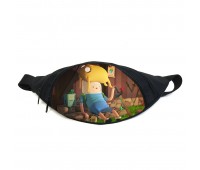 Поясная сумка бананка Время приключений Adventure Times (AT-019) Gear Bag черная Поясная сумка бананка Время приключений Adventure Times (AT-019) Gear Bag черная