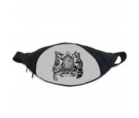 Поясная сумка бананка Обычный мультик Regular Show (RS-04) Gear Bag черная