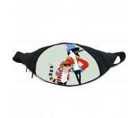 Поясная сумка бананка Обычный мультик Regular Show (RS-014) Gear Bag черная