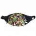 Поясная сумка бананка Бен 10 (Ben 10 -01) Gear Bag черная