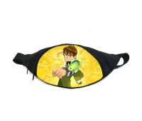 Поясная сумка бананка Бен 10 (Ben 10 -03) Gear Bag черная Поясная сумка бананка Бен 10 (Ben 10 -03) Gear Bag черная