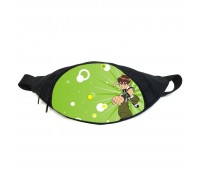 Поясная сумка бананка Бен 10 (Ben 10 -08) Gear Bag черная Поясная сумка бананка Бен 10 (Ben 10 -08) Gear Bag черная