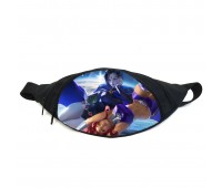 Поясная сумка бананка Юные титаны Teen titans (TT -01) Gear Bag черная
