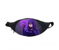 Поясная сумка бананка Юные титаны Teen titans (TT -02) Gear Bag черная